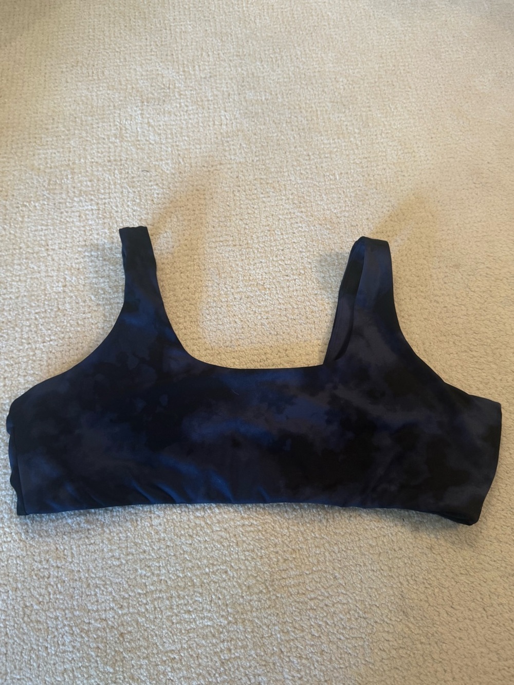 GAP Navy Scoop Neck Studio Bra